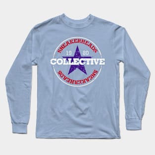 Sneakerheads Collective Red Blue Badge Long Sleeve T-Shirt